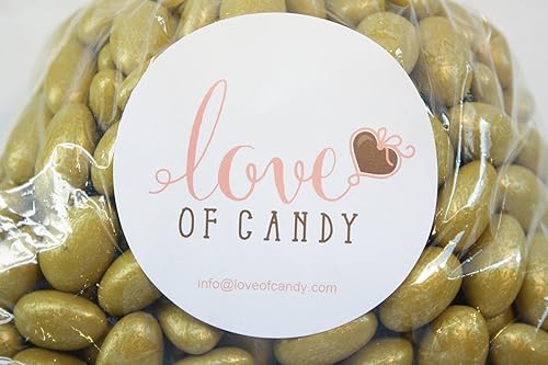 Miniatura 2 de Love of Candy Bulk Candy - Almendras de Jordania doradas - Bolsa de 1 libra