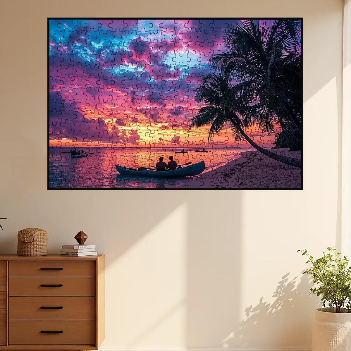 Puzzle dla dorosłych 2000 puzzli plażowych, 2000 sztuk, dla dorosłych, drewniane puzzle do dekoracji wnętrz, niemożliwe gry logiczne, wyjątkowe prezenty dla kobiet, prezenty dla mężczyzn, wymagający