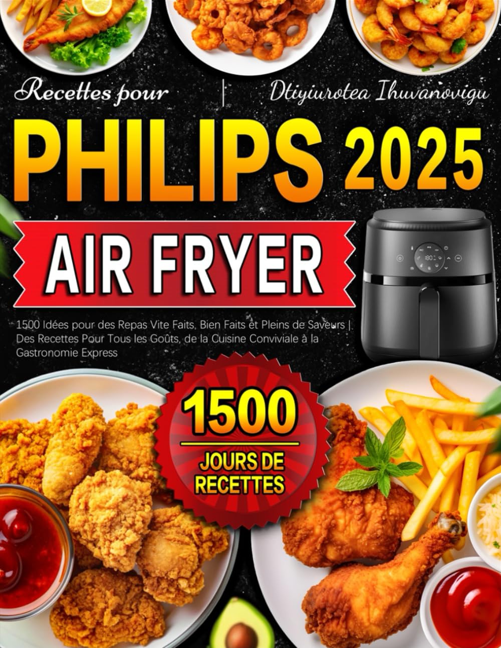 Recettes pour Philips Air Fryer: 1500 Idées pour des Repas Vite Faits, Bien Faits et Pleins de Saveurs | Des Recettes Pour Tous les Goûts, de la Cuisine Conviviale à la Gastronomie Express