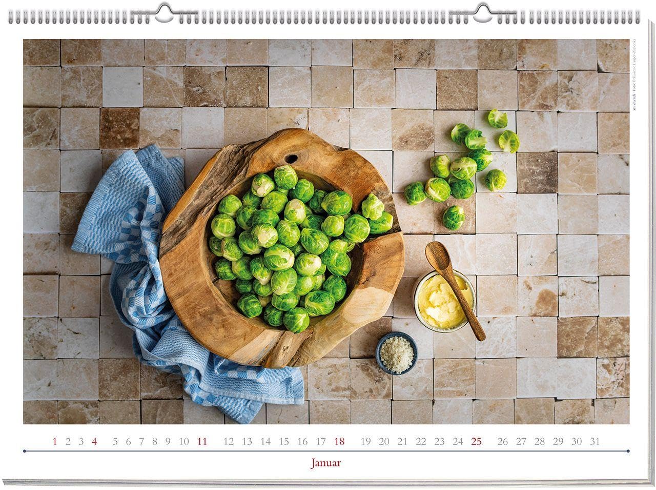 Essen & Trinken 2027 – Posterkalender mit stimmungsvollen Food-Fotografien von Valerie Hammacher – Kulinarische Motive in stilvollen Aufnahmen für Genießer