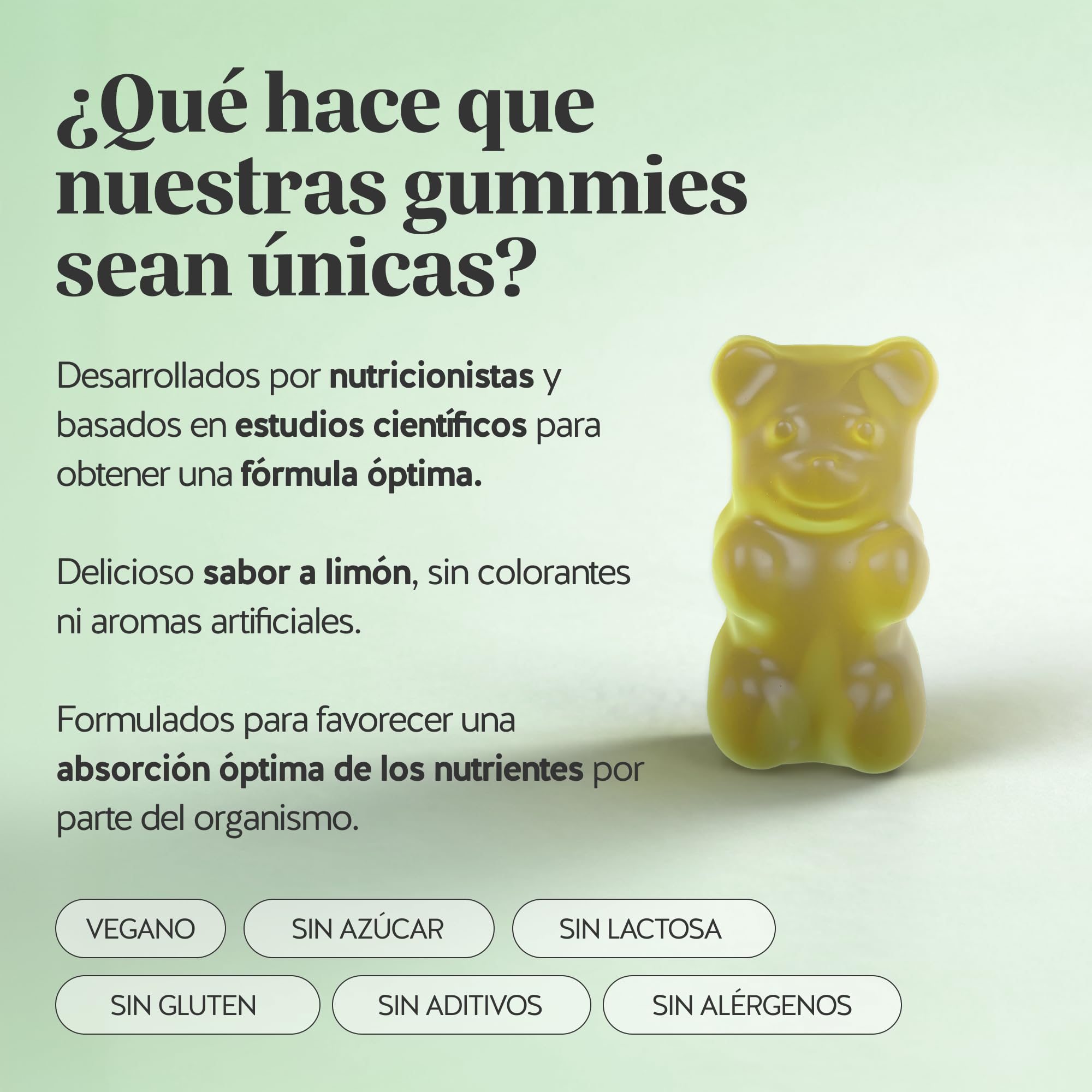 Gummies para el Metabolismo - Burn Baby Burn Shape Vitamin - Con L-Carnitina, Cromo, Extracto de Té Verde, Biotina y Zinc - 90 unidades (3 meses) - Vegano, Sin Azúcares - Bears with Benefits