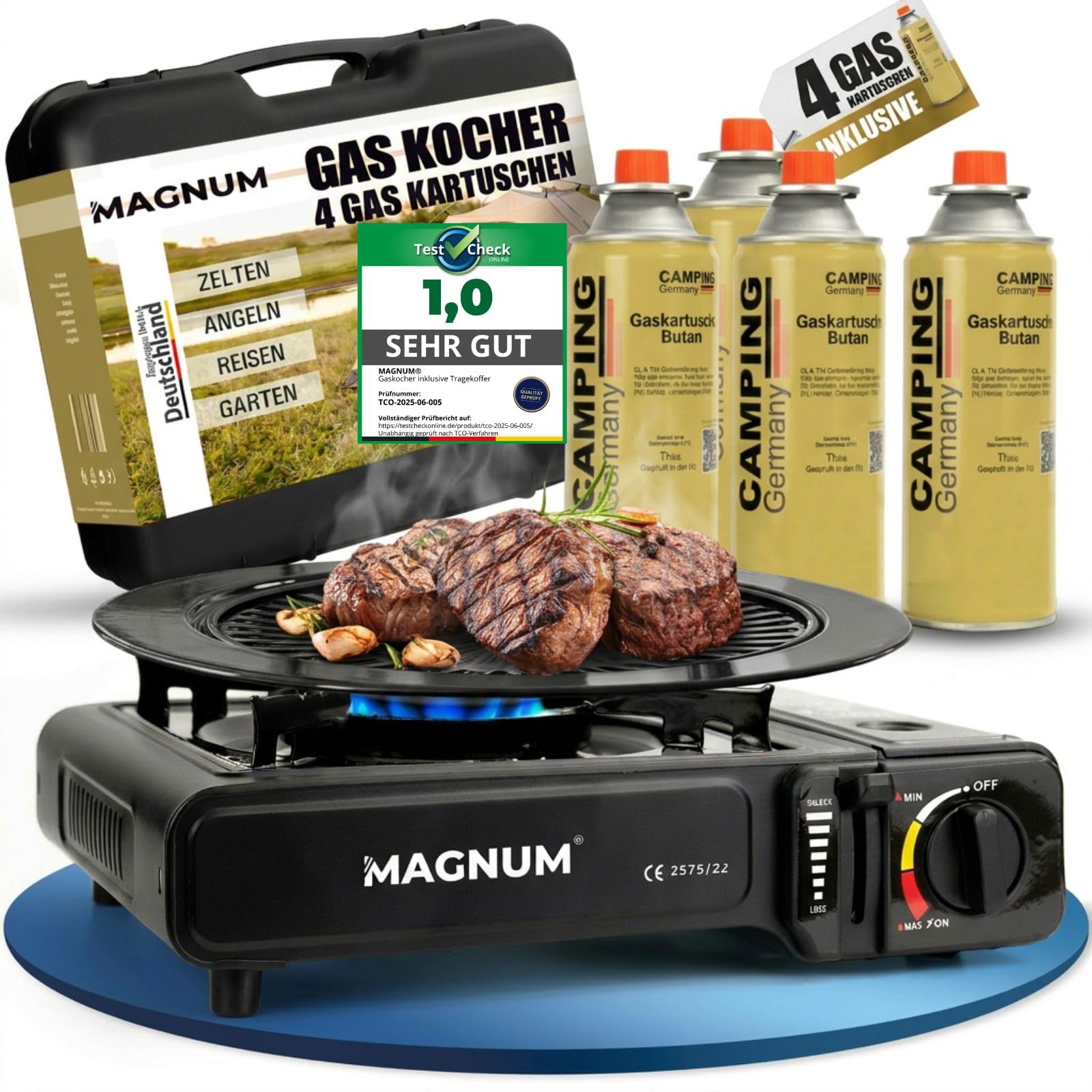 Robuster Campingkocher