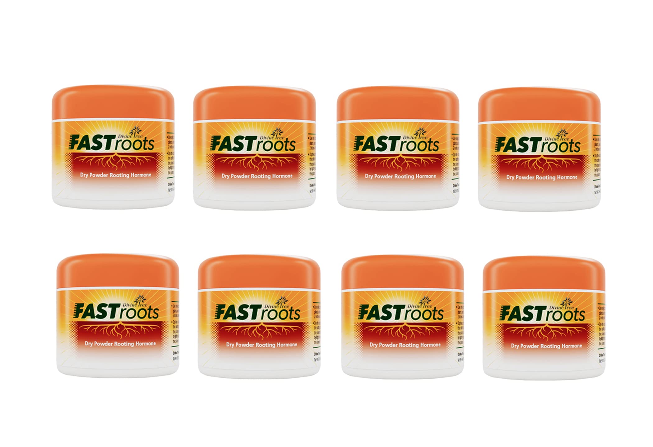 DIVINE TREE FASTROOT Rooting Hormone Powder for Plants Cuttings (400g) – Root Booster for Soft, Semi & Hardwood | Rooting Powder for Propagation, Grafting, Cloning, and Transplant Success