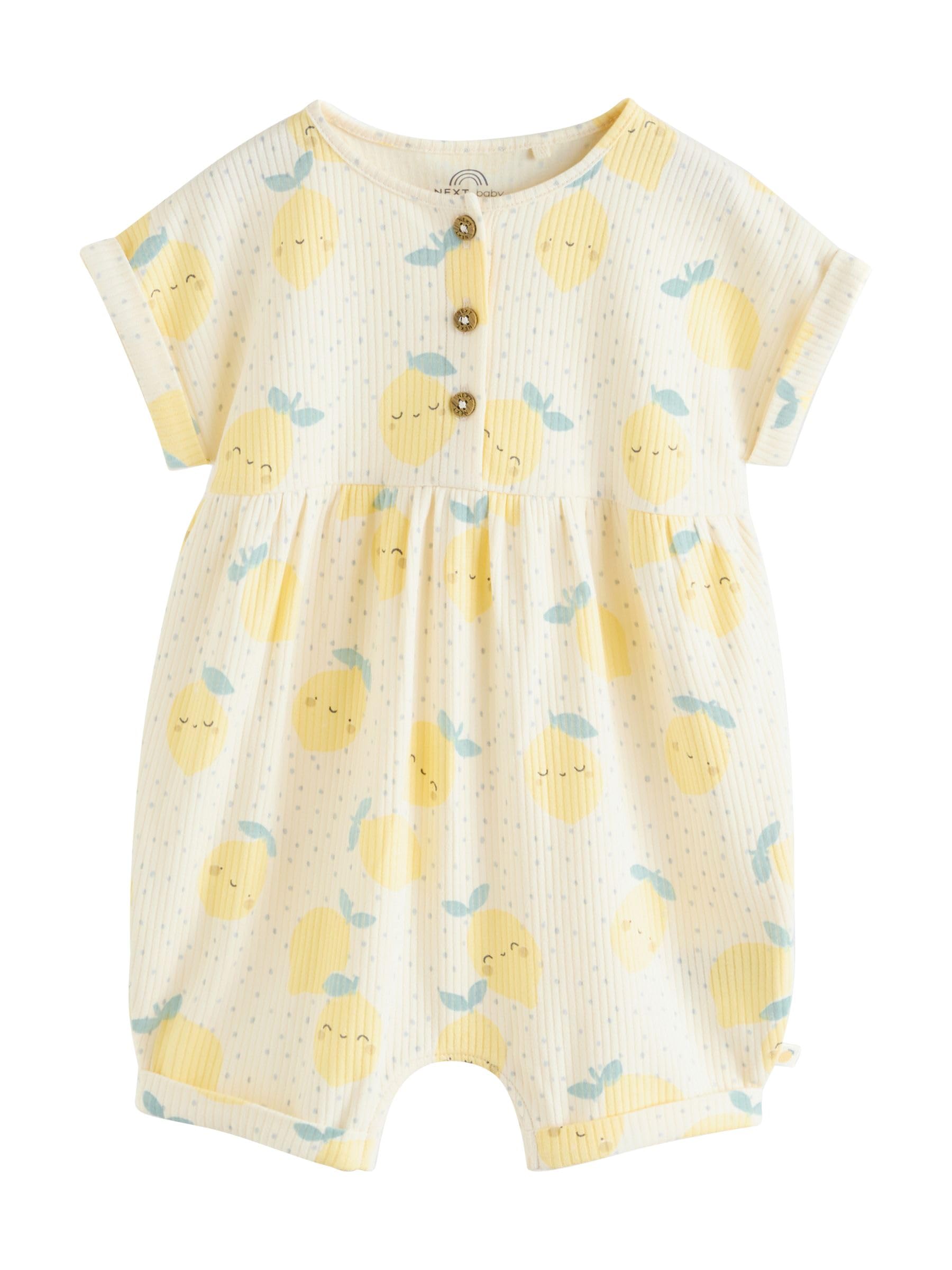 NEXT Bébé fille Barboteuses bébé en jersey, lot de 3