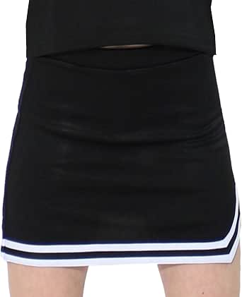 Danzcue Girls Double V A-Line Cheer Uniform Skirt