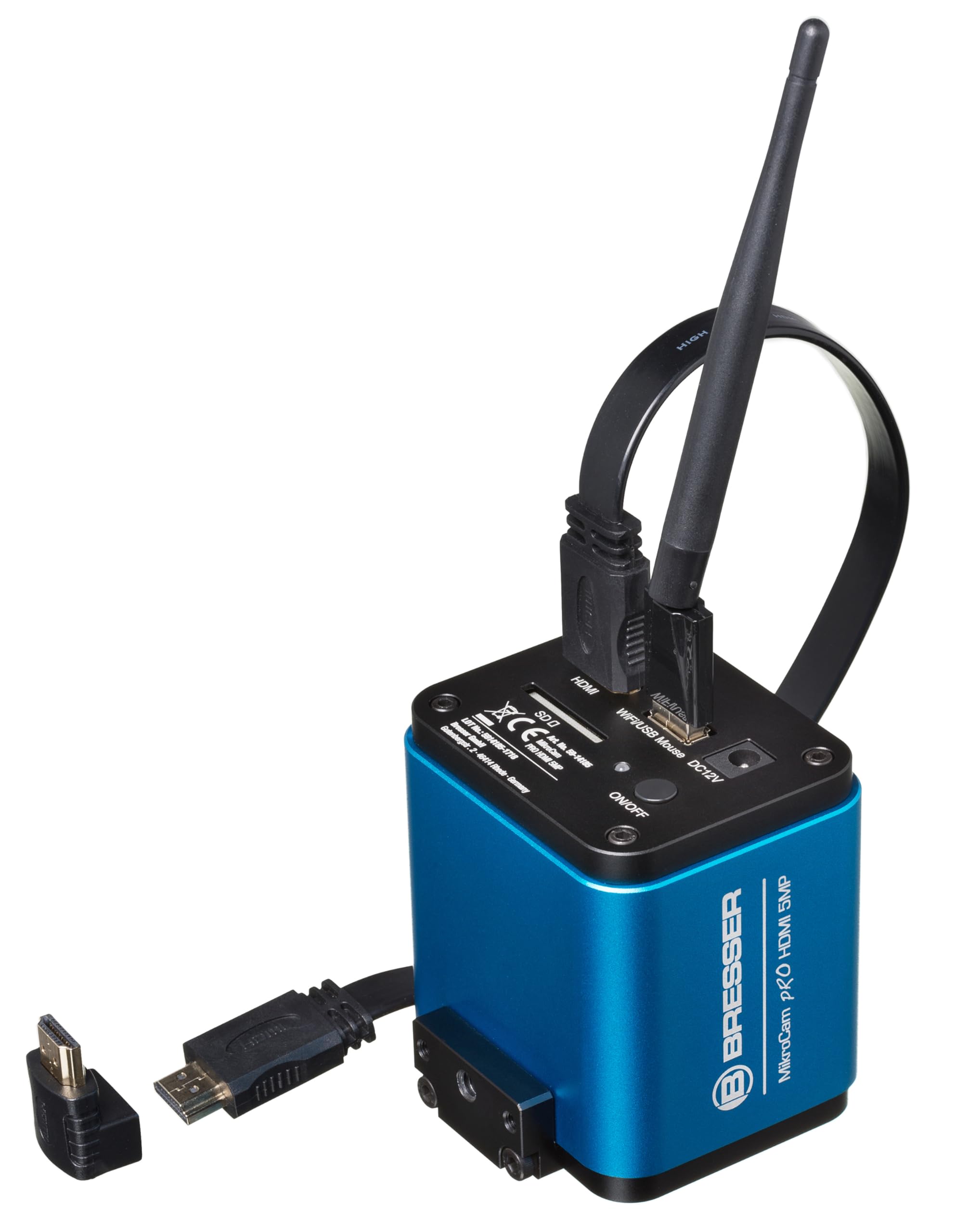 BRESSER Mikroskop Science TRM 301 z kamer? MikroCam PRO HDMI 5MP i ekranem MINI HDMI (13,3")