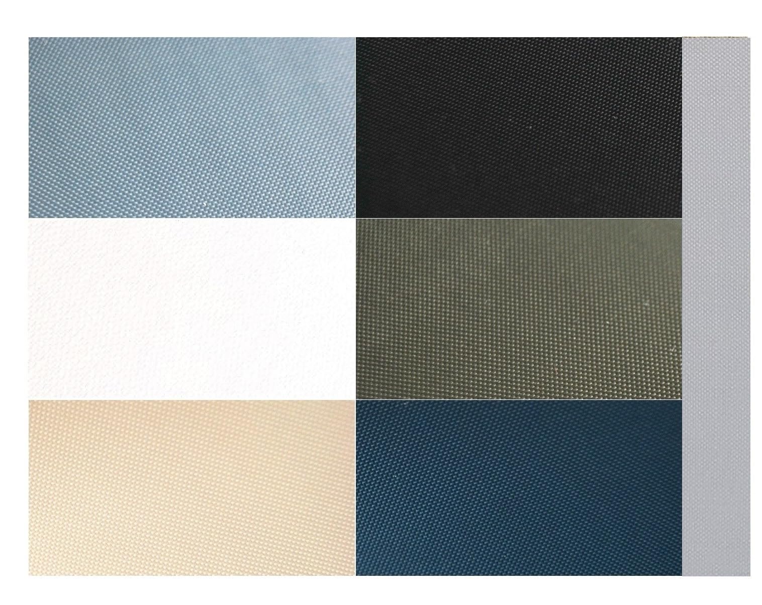 Nylon Repair Patch for Tents, Backpacks, Awnings, Inflatable Boat, Multiple Colors and Different Sizes (Light Grey, 70x70mm (2 pcs of each)