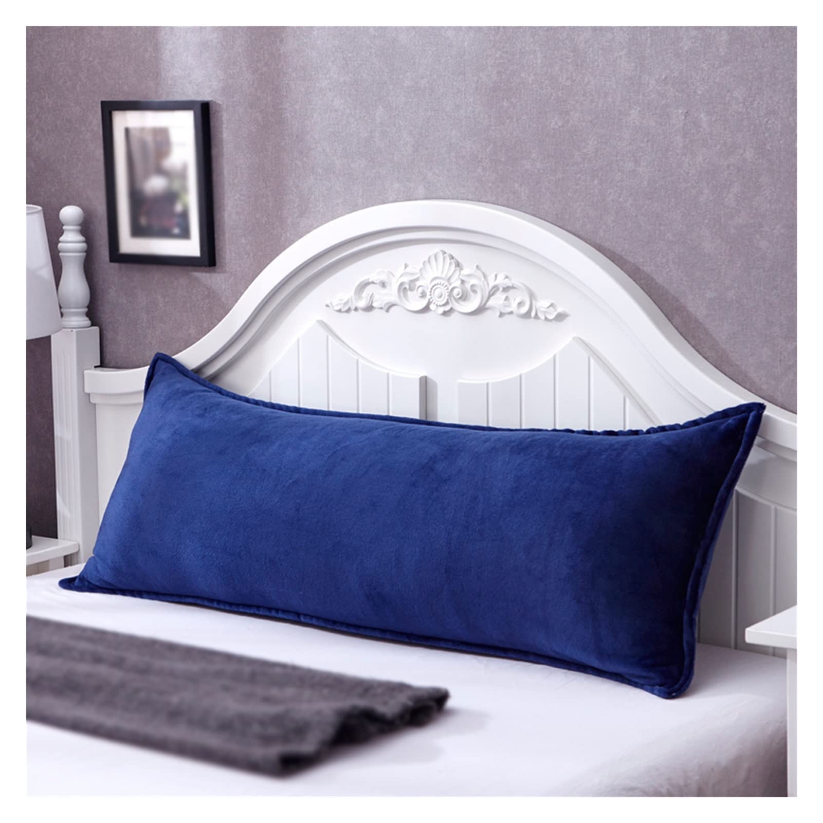 Taie d'oreiller corporelle en flanelle pour des moments cocooning en couple