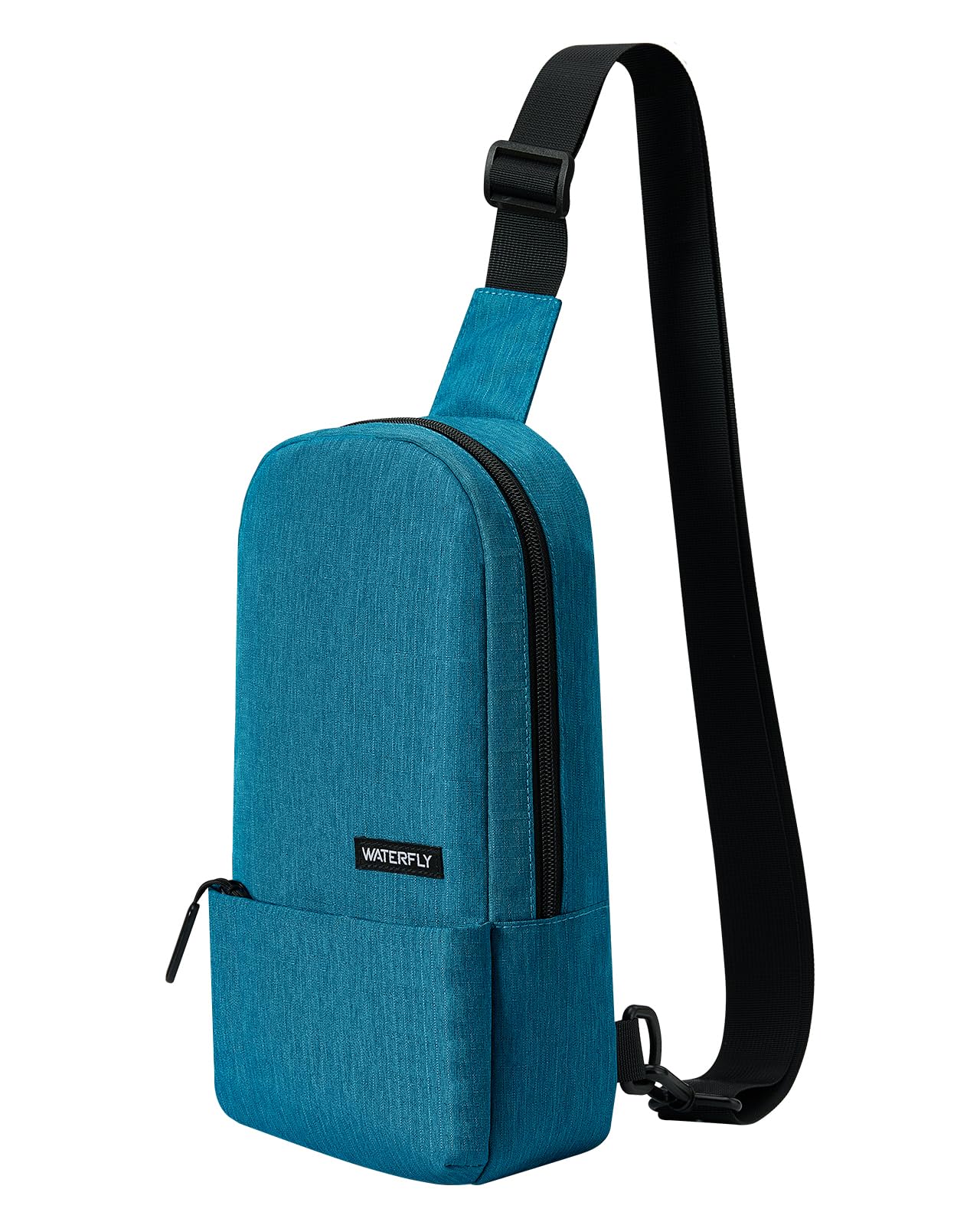 WATERFLY Slim Crossbody Sling Bag: Travel Chest Sling Backpack Hiking Men Women