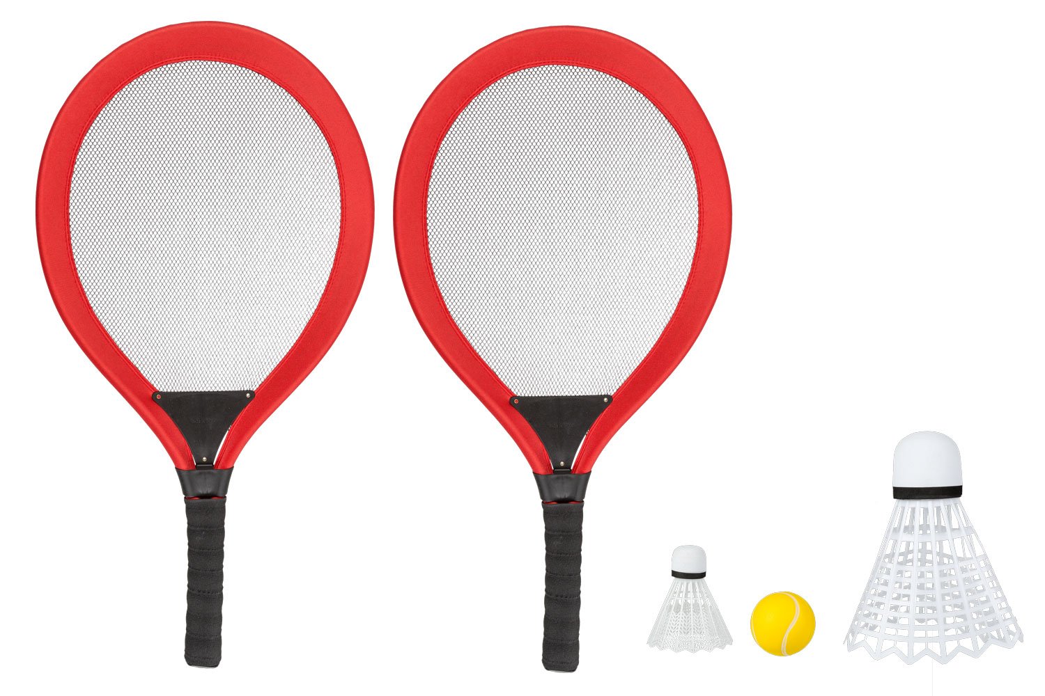 Gioco Softball Con Volano XXL Idena - 2 Racchette, Volano Grande E Palle, Per Bambini, Giardino, Spiaggia - 5