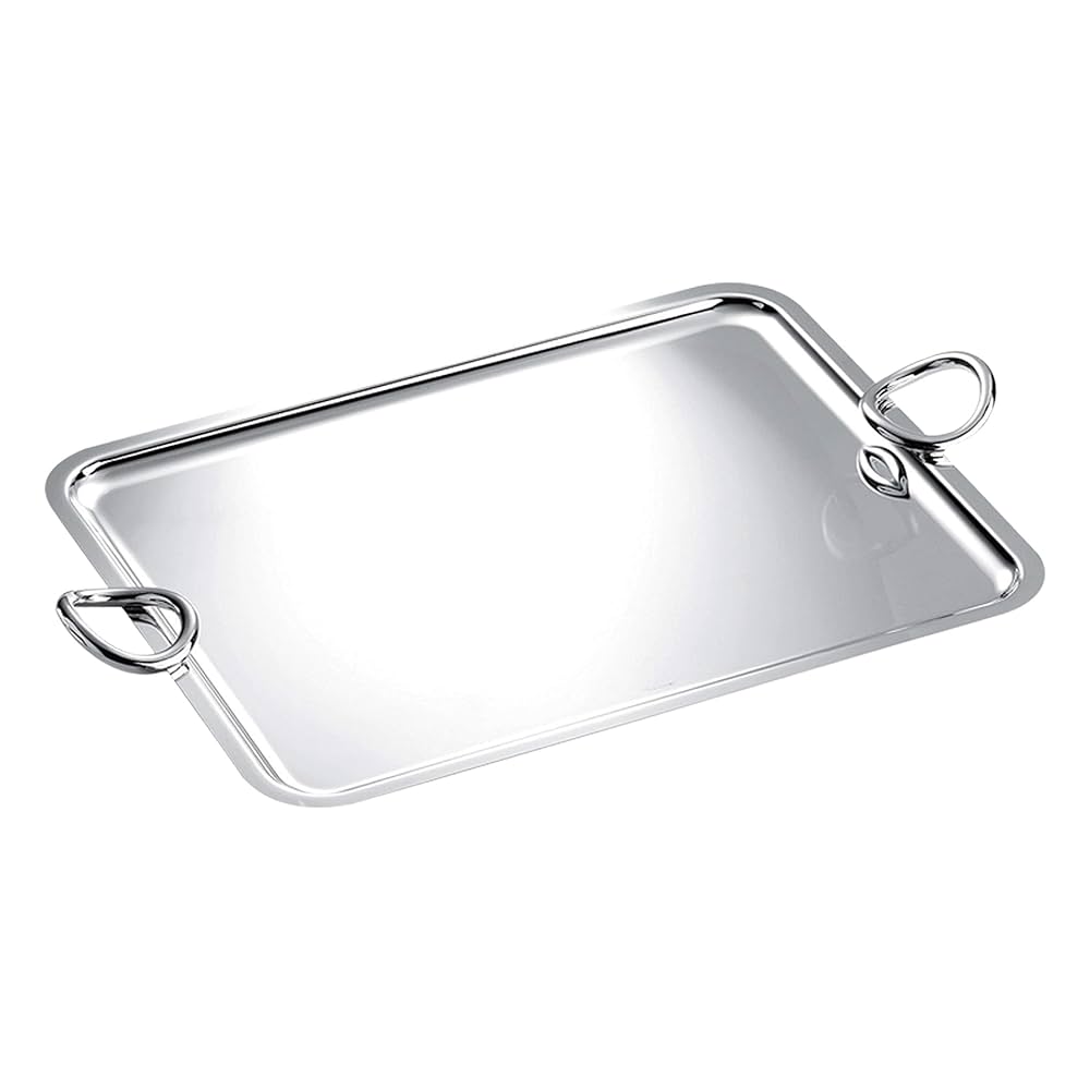 【希少】クリストフル Christofle ヴェルティゴ トレイ シルバートレイ Amazon.co.jp: Christofle Vertigo シルバーメッキ ラージトレイ