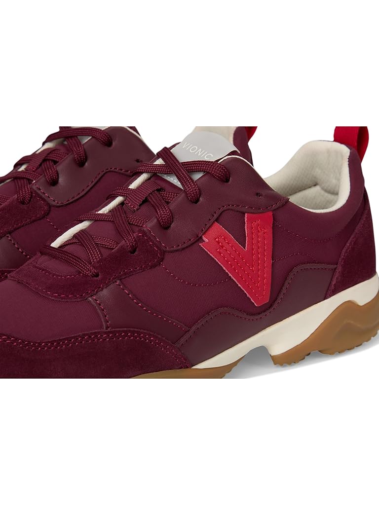 Red VIONIC Walk Slim Glide Walking Shoes