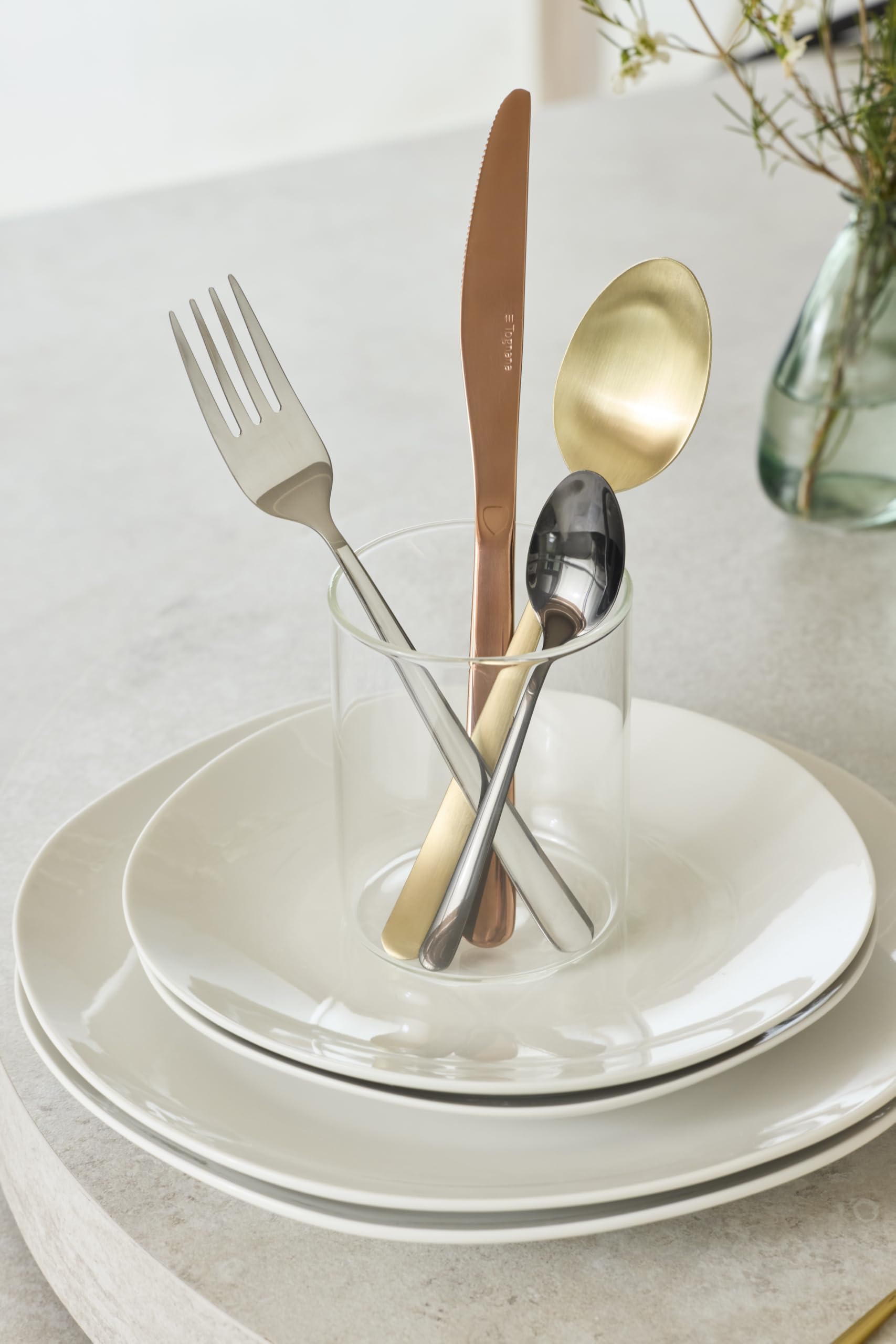 Tognana Element, Servizio 24 posate, acciaio inox 18/0, argento