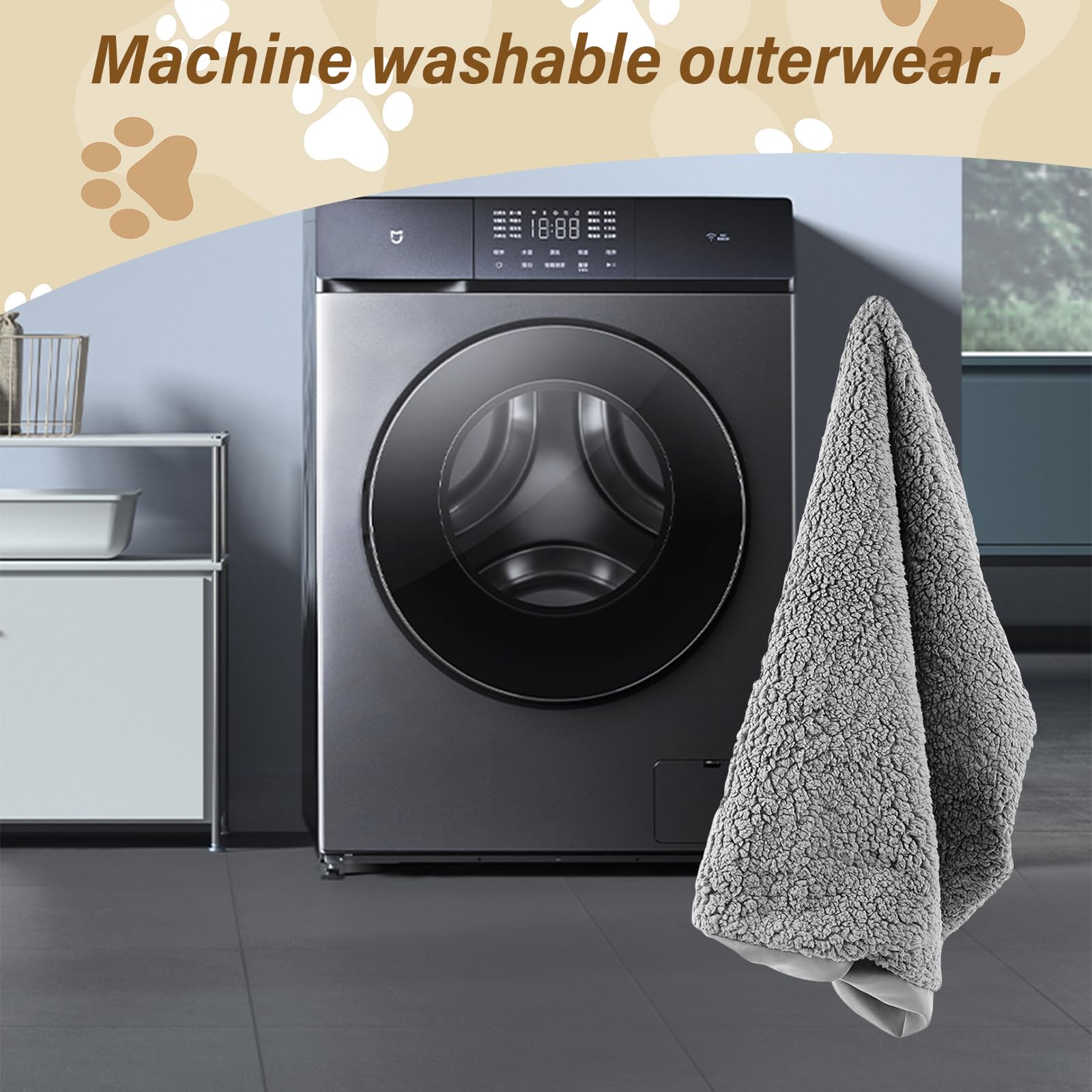 Rivestimento di ricambio per cuccia per cani, materasso di ricambio per cani, morbido rivestimento in peluche, 91 x 68 cm, ricambio per letto per cani, in spugna scamosciata, per casse dei cani, pad