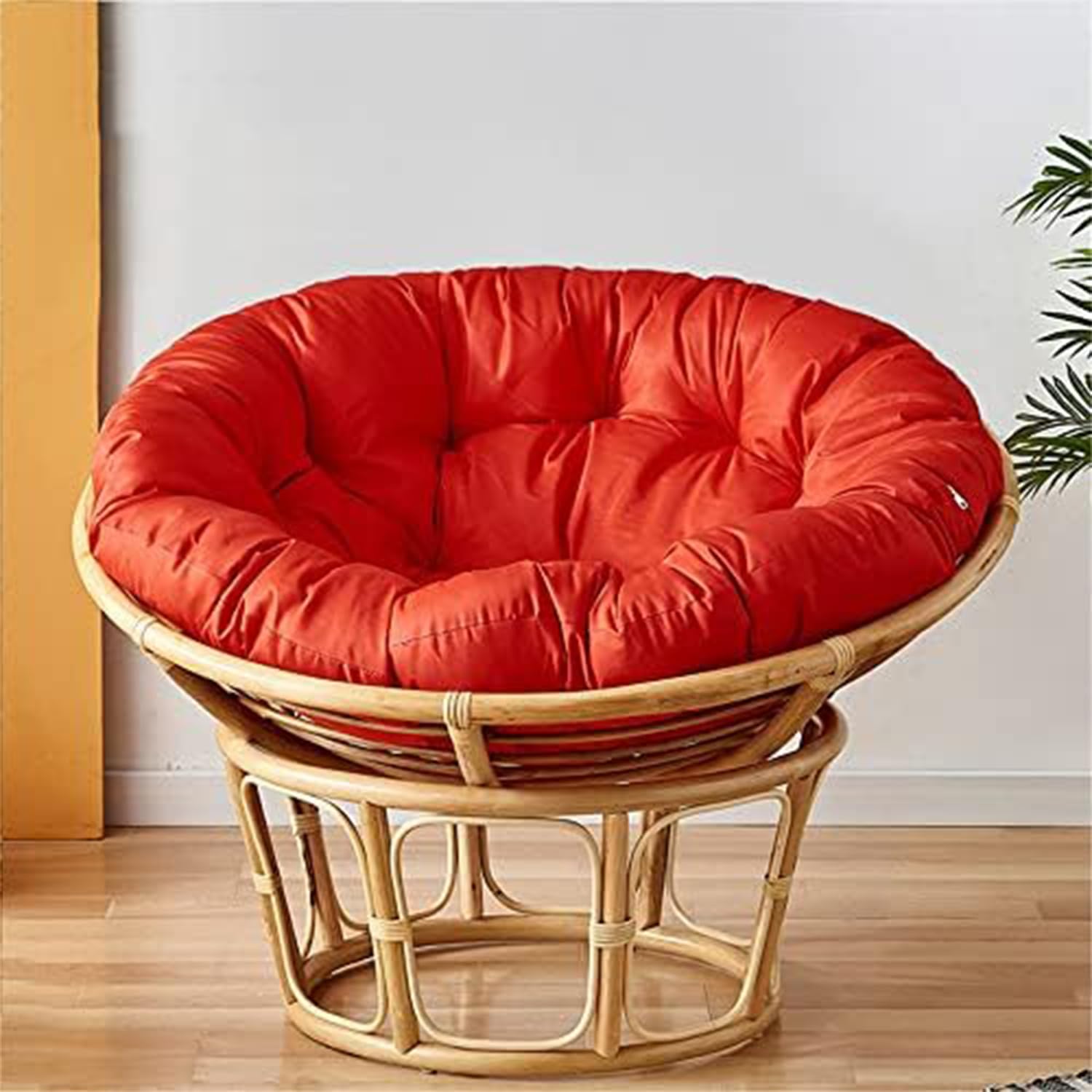 IQOAIJ Hanging Chair Cushion, Floor Cushion for Swivel Chair, Cushion for Cotton Hanging Swing Chair, Hanging Basket, Hanging Chair,6,90x90cm