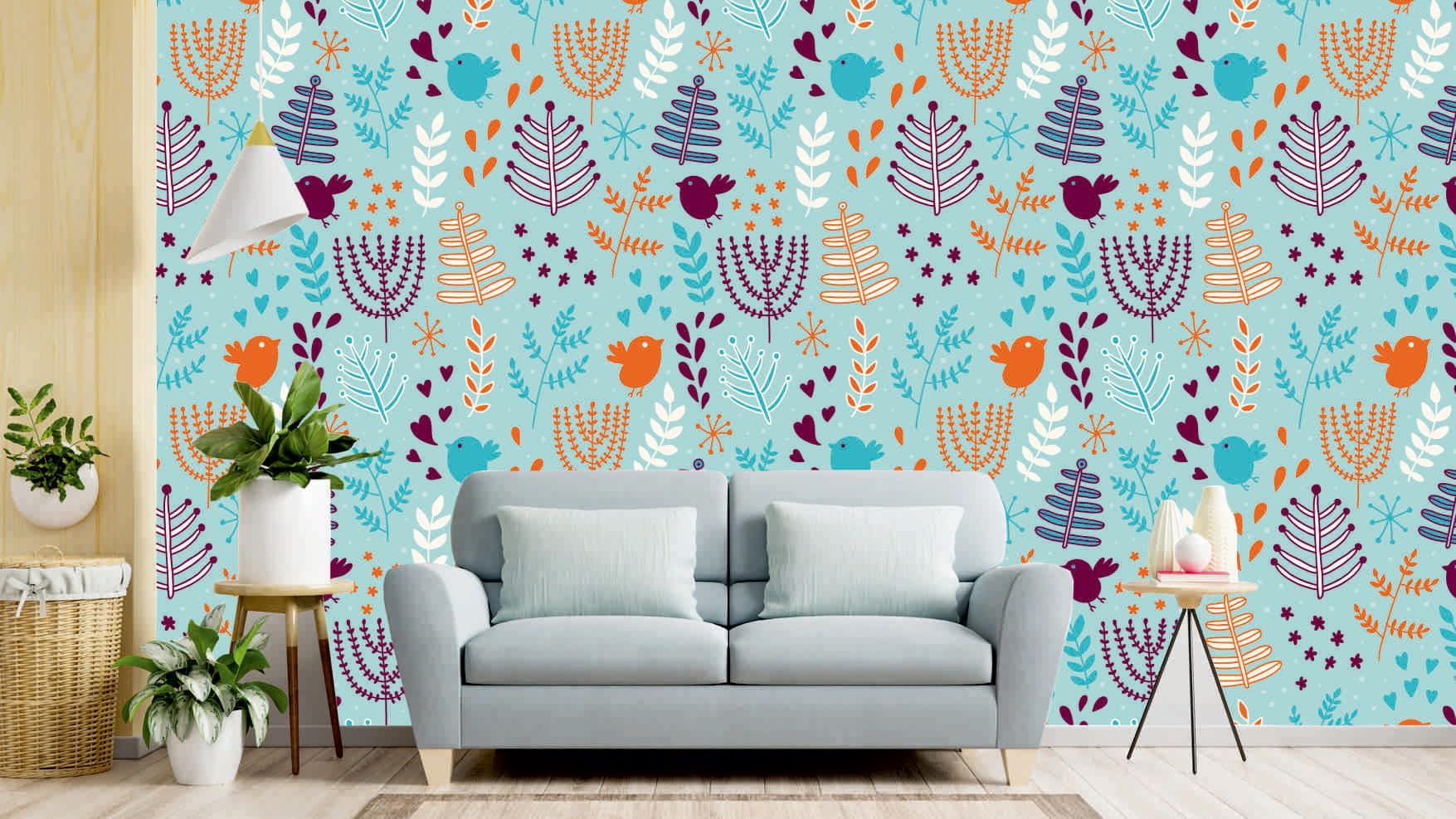 WALLCRUX Self Adhesive Wallpaper: Vibrant Design, PVC Vinyl, Water-Proof Wall Sticker for Home Decor - Ideal for Living Room, Bedroom, Hall, Kids Room, Play Room(WC 1019) (16 X 128 INCH) (B0CWPFC4MC) Amazon Price History, Amazon Price Tracker