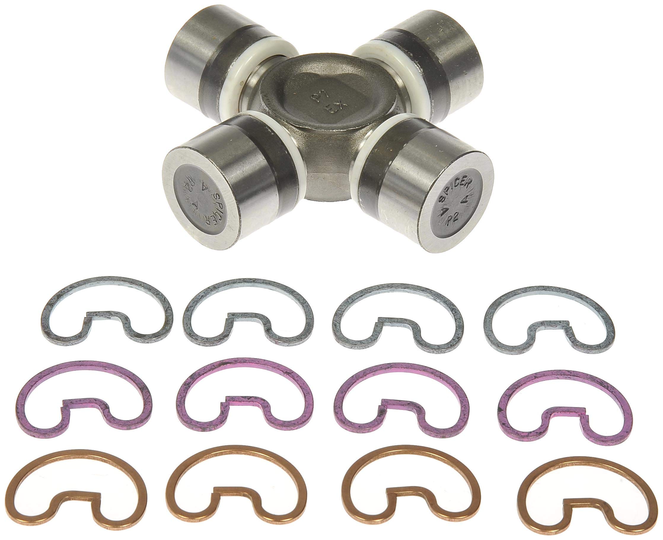 Dorman 932-990 Drive Shaft Repair Kit Compatible with Select Models - DORMAN Driveshaft Repair Kit - Drive Shaft Repair Kit - Universal Joint Kit - Drive Shaft Repair Kit - Only Fits Dorman Driveshafts - Propeller Shaft Repair Kit - U-Joint Kit - Driveshaft U-Joint Kit - This drive shaft repair kit is designed to match the original hardware required to repair the drive shaft on specified vehicles. Made of quality components, this kit is engineered for reliable performance and durability. - 2018-88