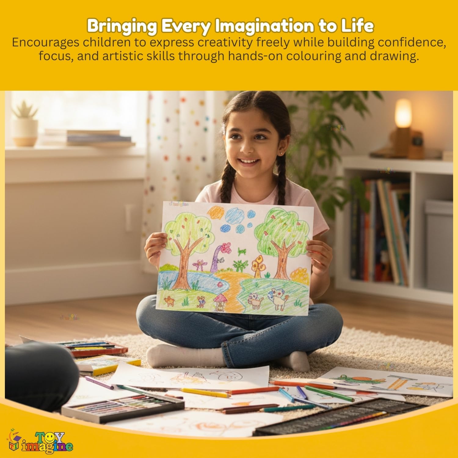 Toy Imagine 150 Pieces Colour Set Kit for Kids 6–12 — Amazon image 8