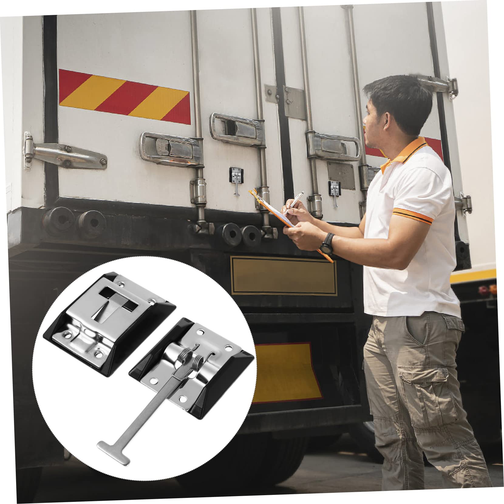 OUNONA Entry Door Catch Metal Door Catch Holder T-Style Door Holder T Catch Holder