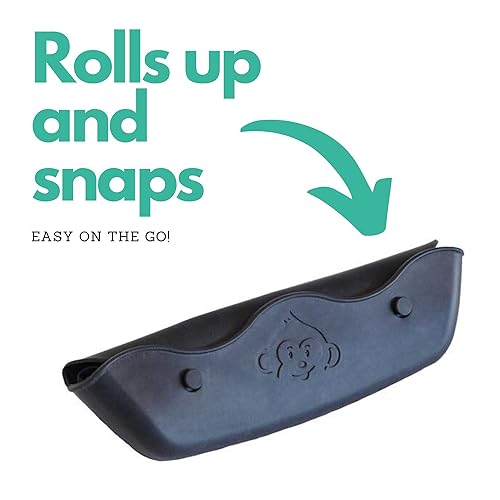 Miniatura 4 de Baberos de silicona para bebés y niños pequeños, se limpia en cuestión de segundos, impermeable, protege de cualquier desorden, fabricado con