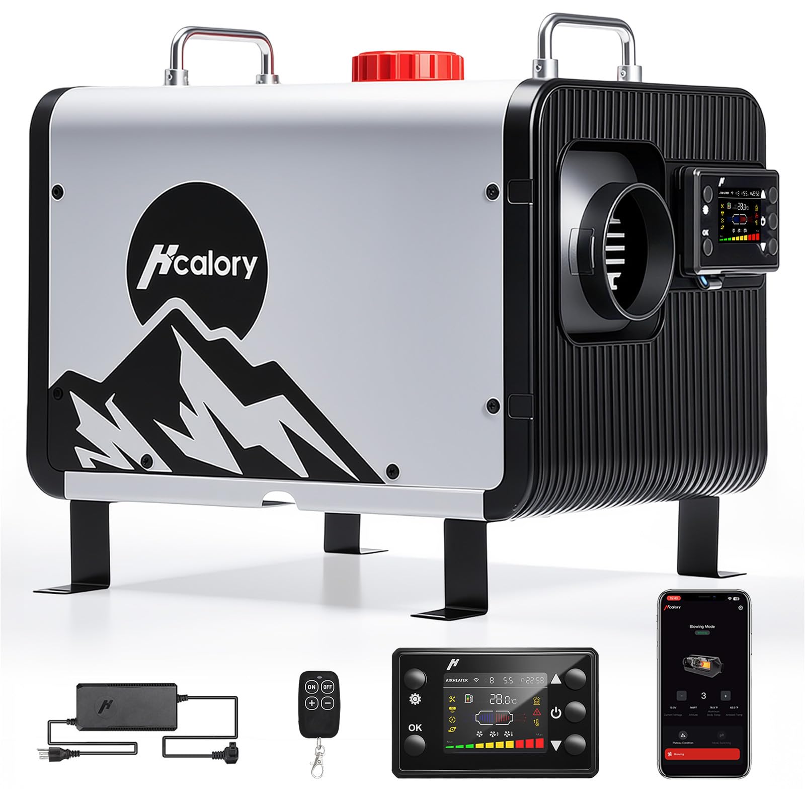 HCALORY 12V Diesel Heater Portable, HBH2