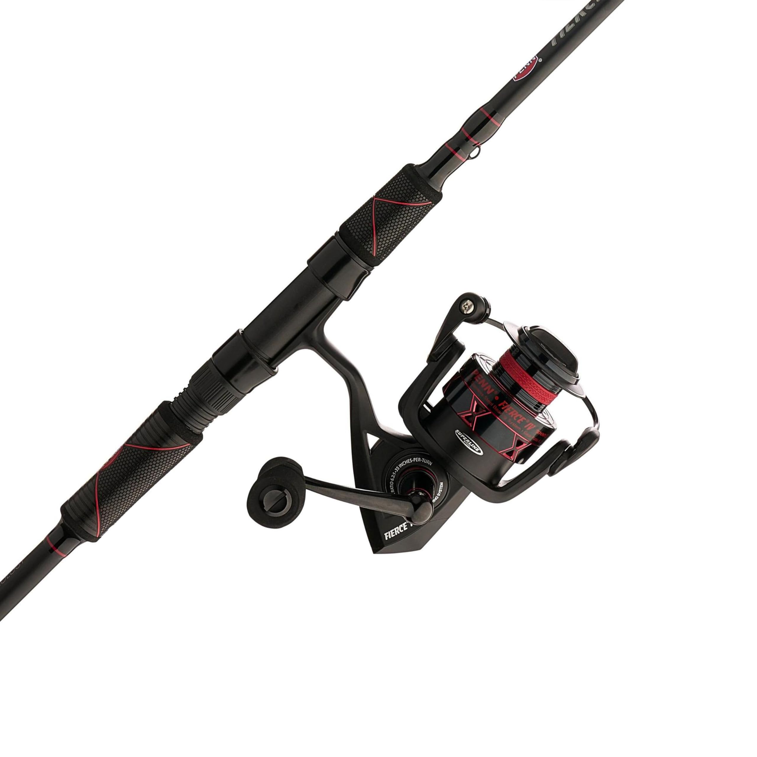 Penn Fierce IV Spinning Reel and Fishing Rod Combo