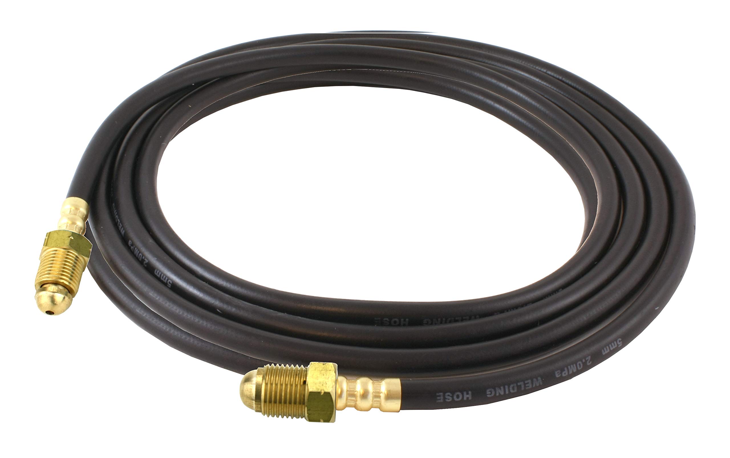 SÜA - 25 Feet Water Hose for Water-Cooled Series 20 and 18 TIG Torches Recirculation Systems - 5/8''-18 LH Connectors.