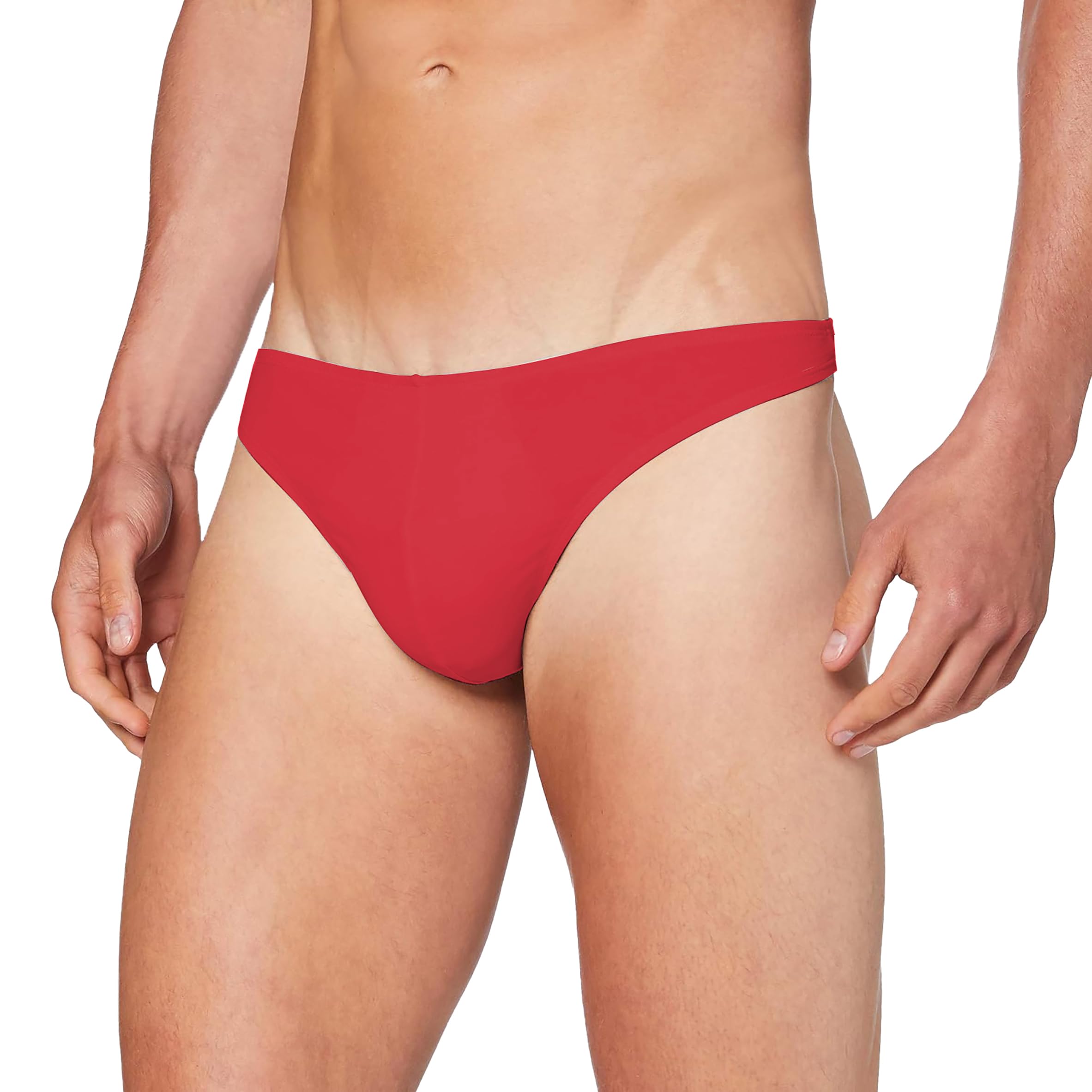 jovo Men's Thong Low Rise Sexy Solid G-String Thong Bikini T-String Sexy Lingerie Panties Briefs L622-picture-29