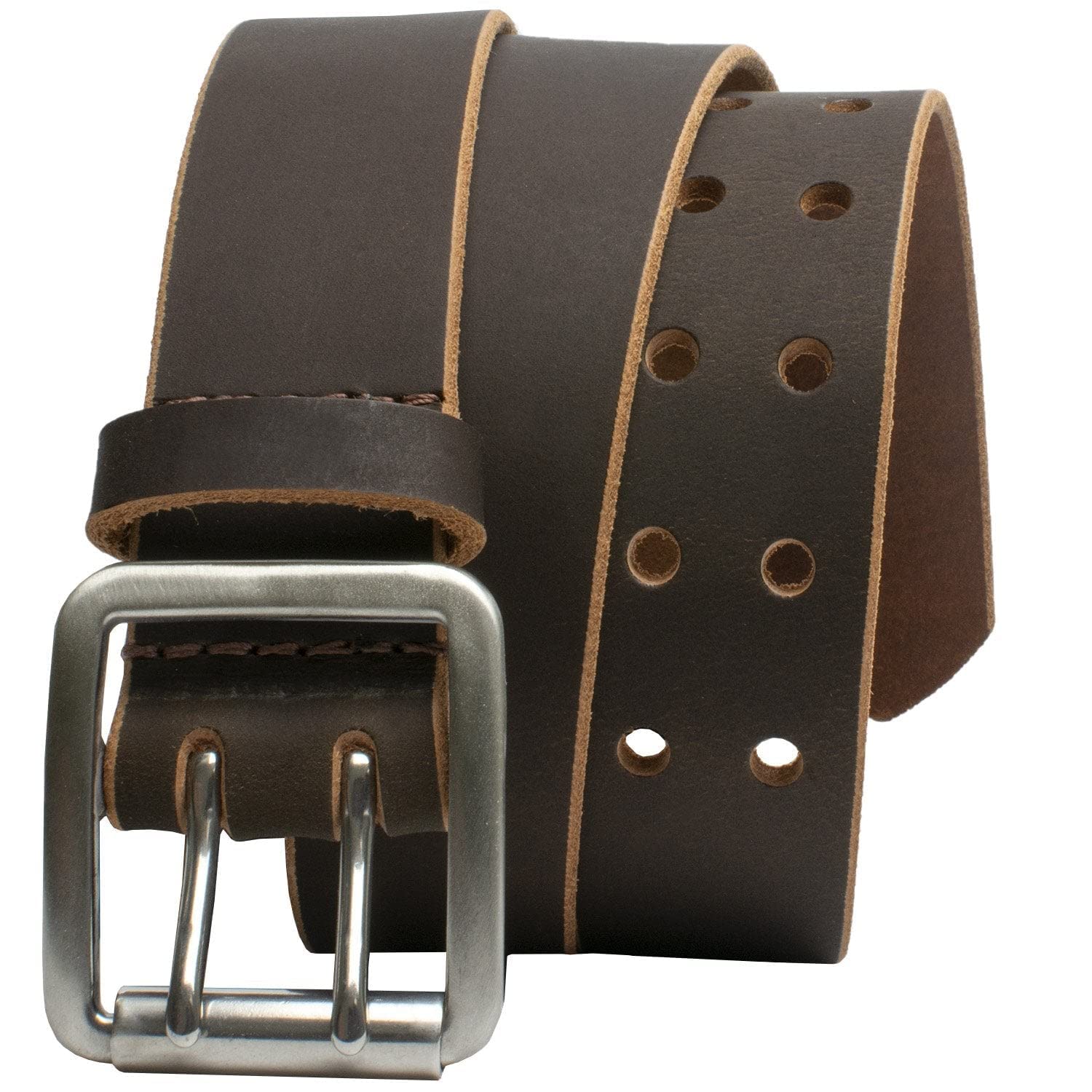 Nickel Smart Ridgeline Trail Heavy Duty Brown Belt - 38