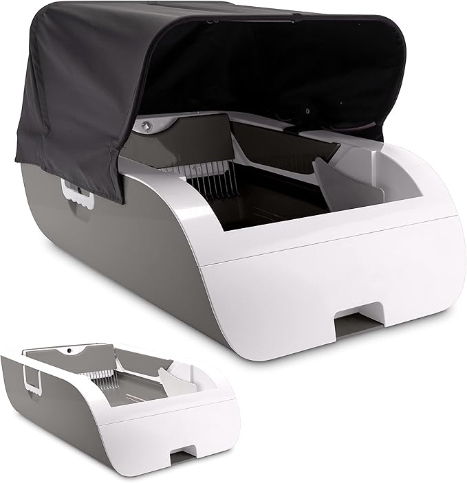 PETech Self Cleaning Cat Litter Box No Scooping Automatic