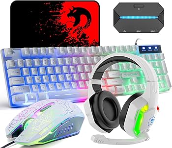 ゲーミングキーボード、ヘッドセット、マウス、マウスパッド Amazon | Mamba snakeゲーミングキーボードマウスヘッドホン