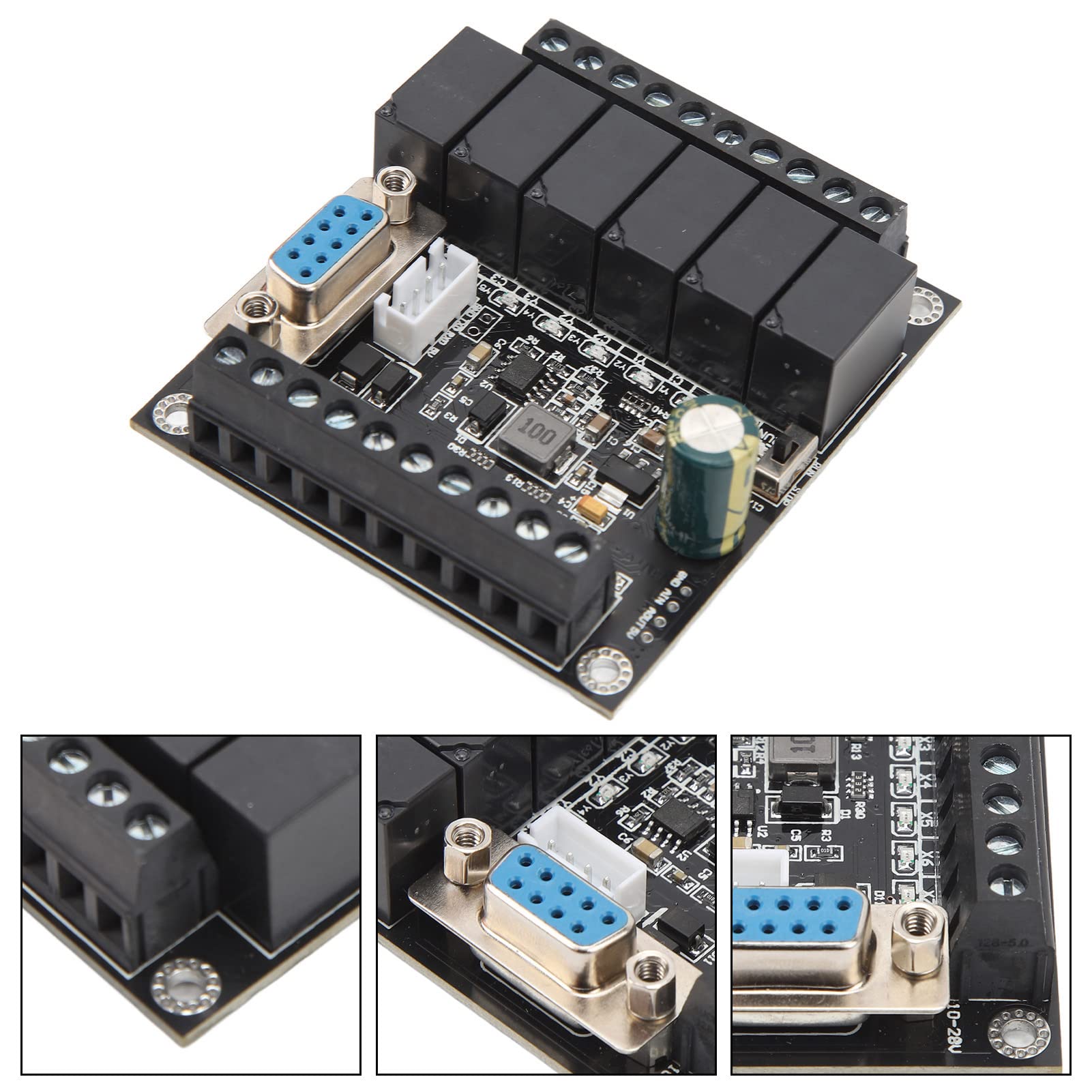 Controller Logico Programmabile, Controller Logico Programmabile PLC Scheda di Controllo Programmabile Industriale FX1N Relè 14MR, Circuiti Logici Programmabili