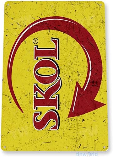 Miniatura 3 de Tin Sign "Cerveza Skol Brazilian Decor Brasil Bar Pub tienda tienda Cave A770