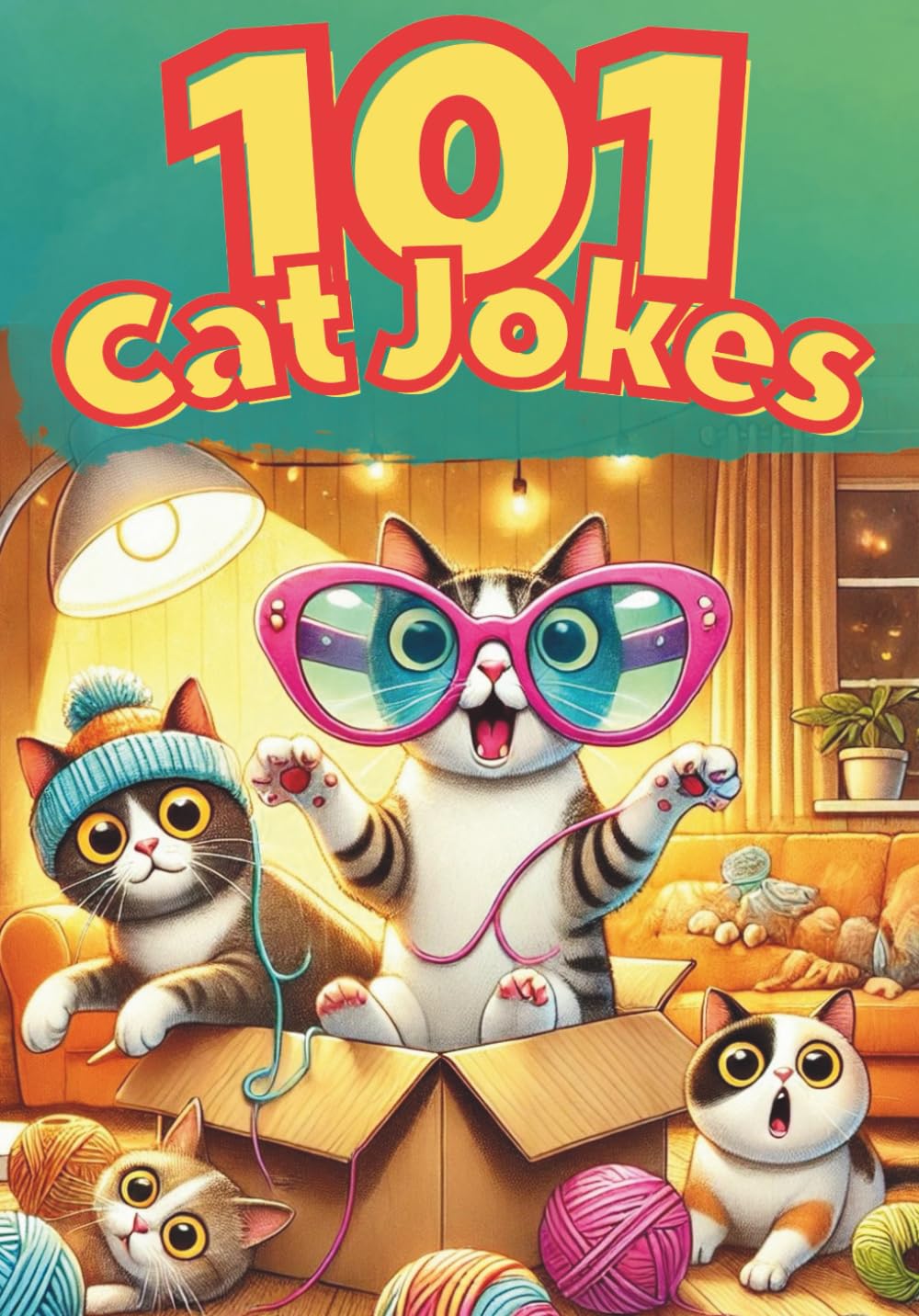 101 Cat Jokes | Purrfectly Funny Feline Funnies: A Meow-tastic Collection of Cat Humor for All Ages!
