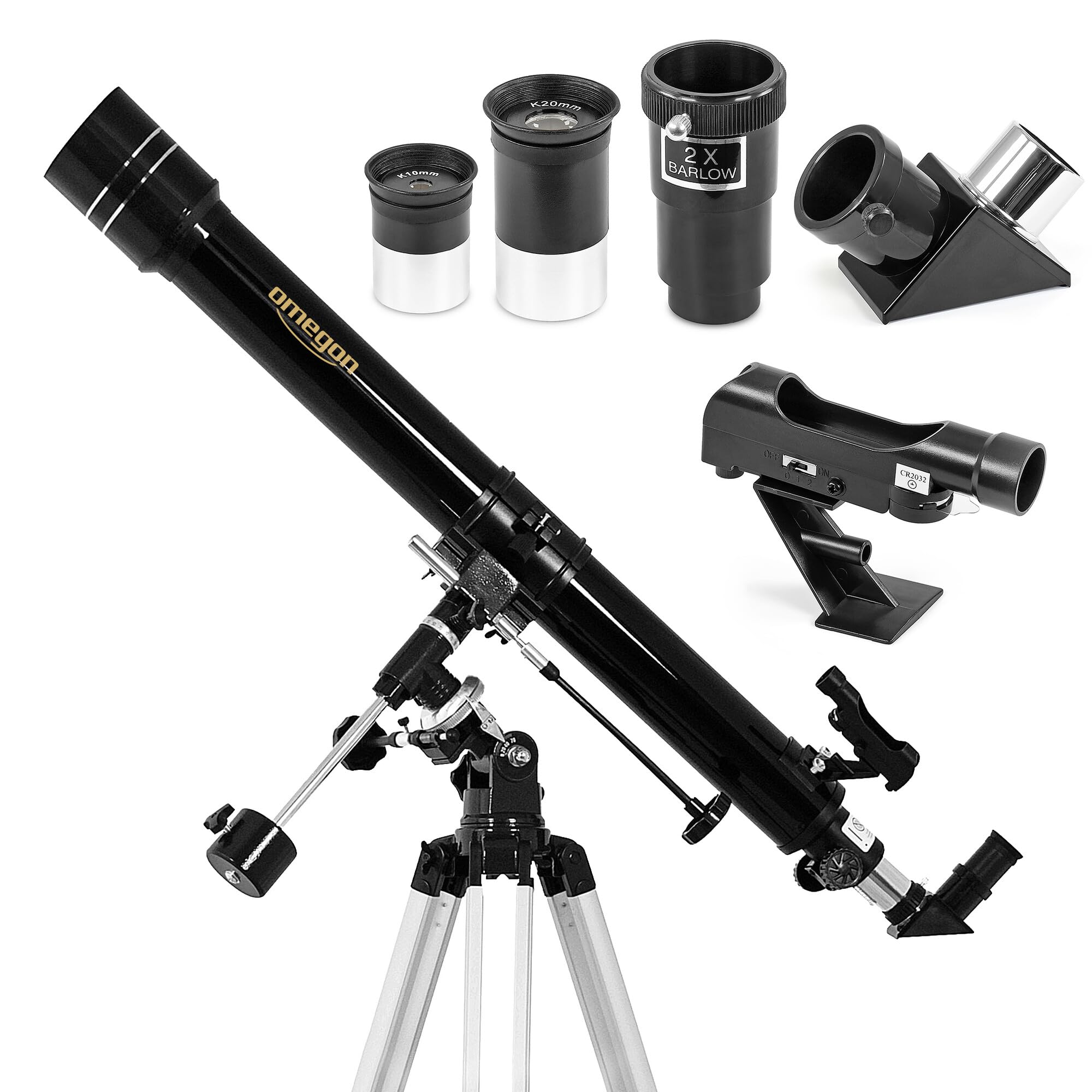 Omegon Telescopio AC 70/900 EQ-1