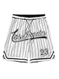 Men's Summer Graphic Shorts Drawstring Waist Sports Track Shorts