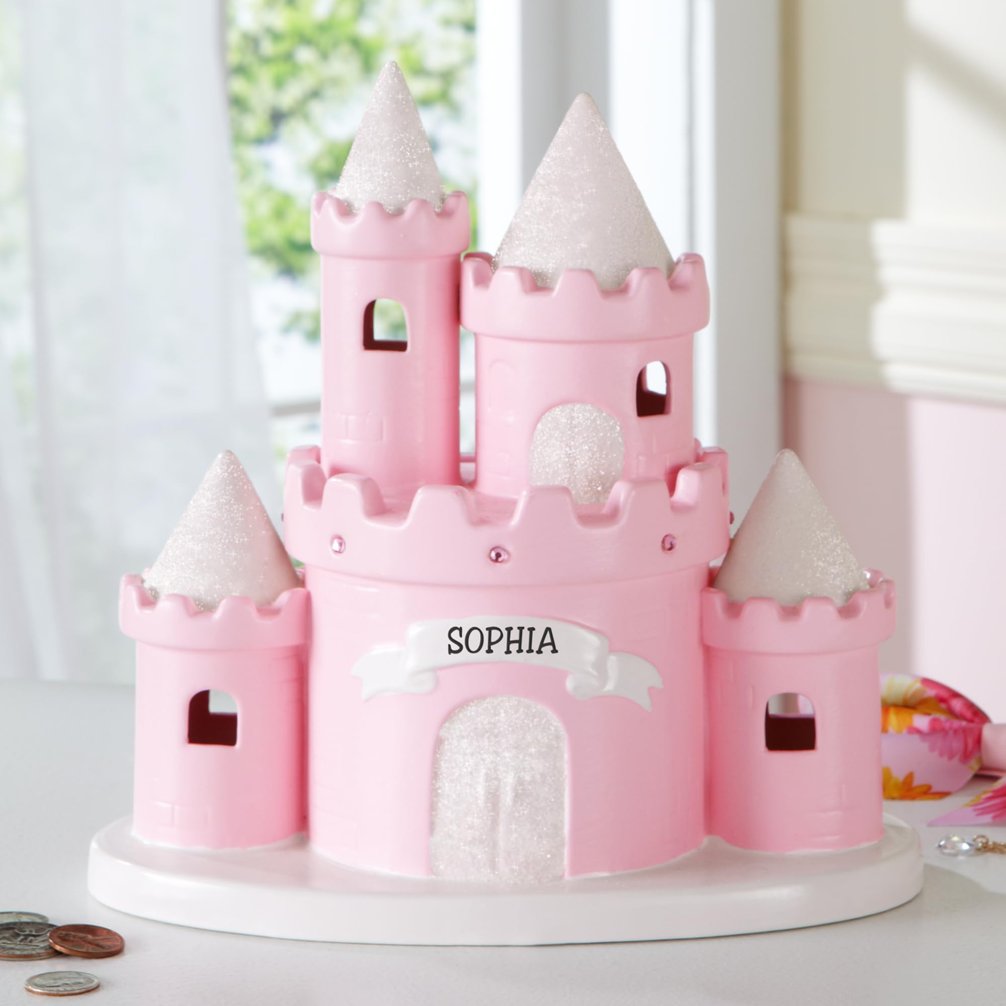 Let’s Make Memories Princess Castle Bank- for Her