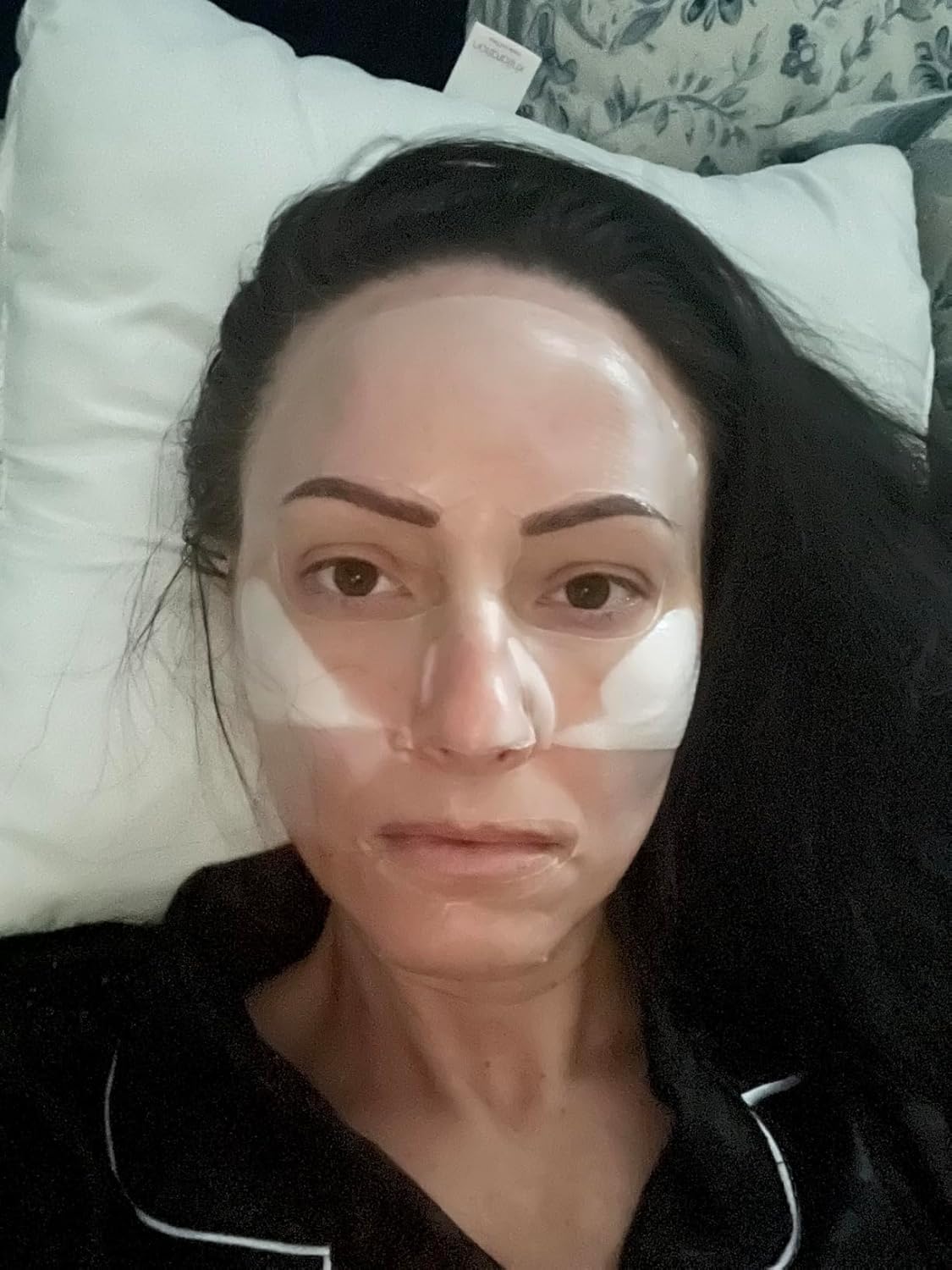 WELLDERMA Sapphire Collagen Impact Hydrogel Fitting Mask, 25g x 4 Sheets – Hydrating & Firming Micro-Hole Sheet Mask with Collagen Water 850,294ppm, Niacinamide & Peptides