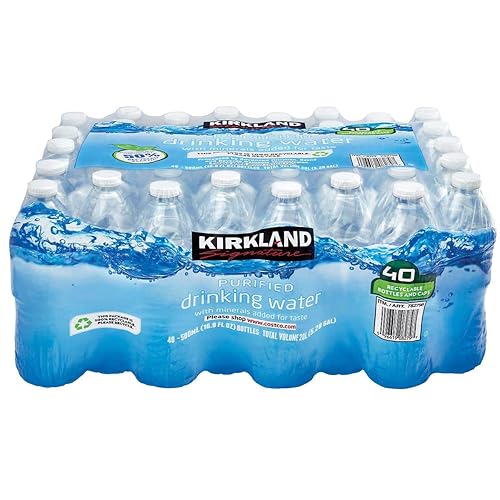 Miniatura 2 de Kirkland Signature Purified Drinking Water, 16.9 Ounce, 40 Count (2 pack)