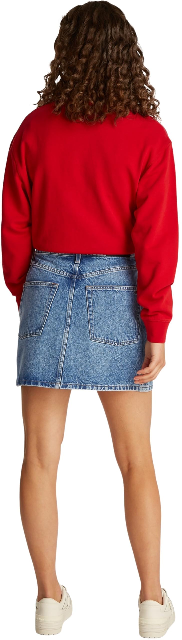 Tommy Hilfiger Falda Vaquera Mujer Mini Ali Minifalda