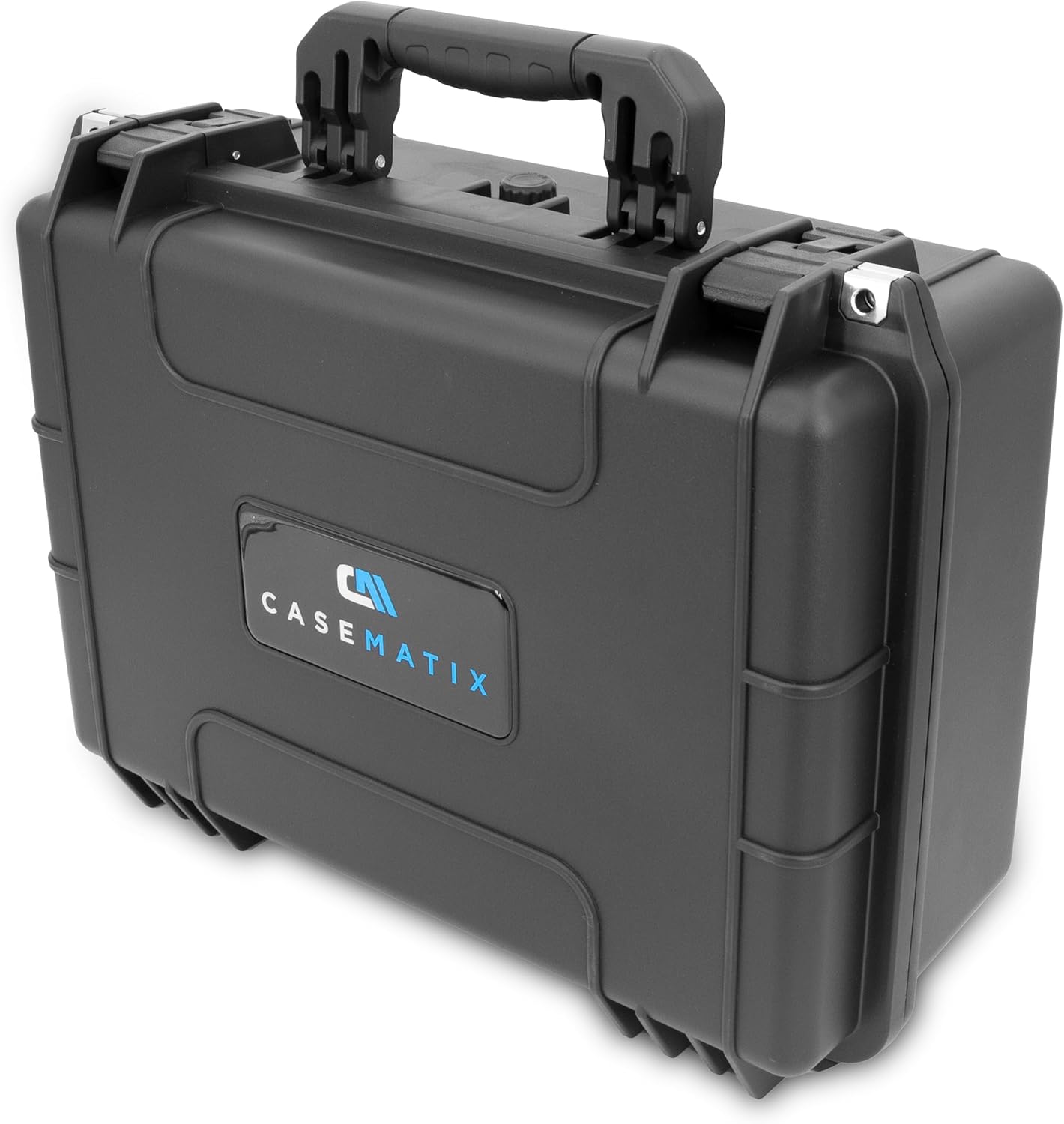 CASEMATIX Graded Card Storage Box For 130 BGS CSG PSA Graded Sports Trading Cards, IPX7 Waterproof Graded Card Case Holder Fits PSA Slab Case and Top Loaders With Card Dividers and Two Locks