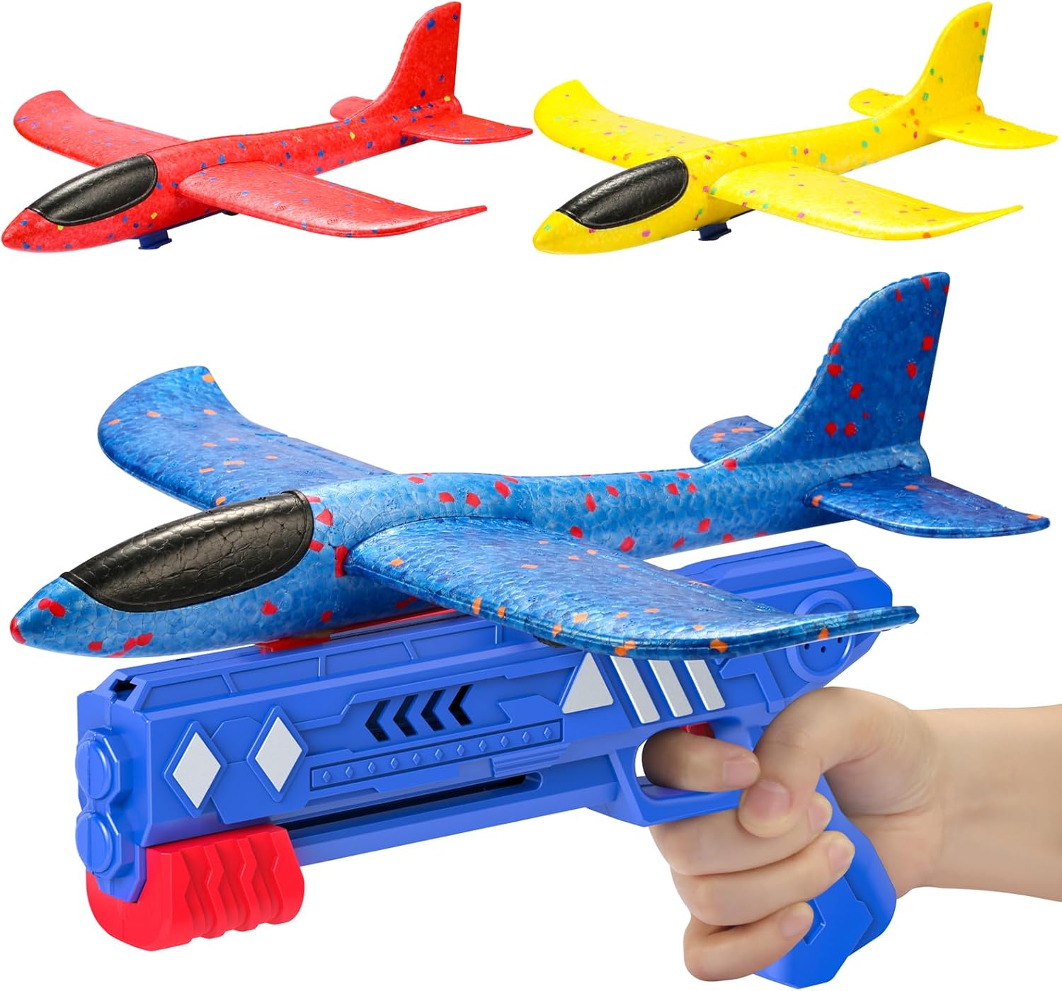 Toys for 3 4 5 6 7 8 9 Year Olds Boys, Airplane Launcher Toy With 3