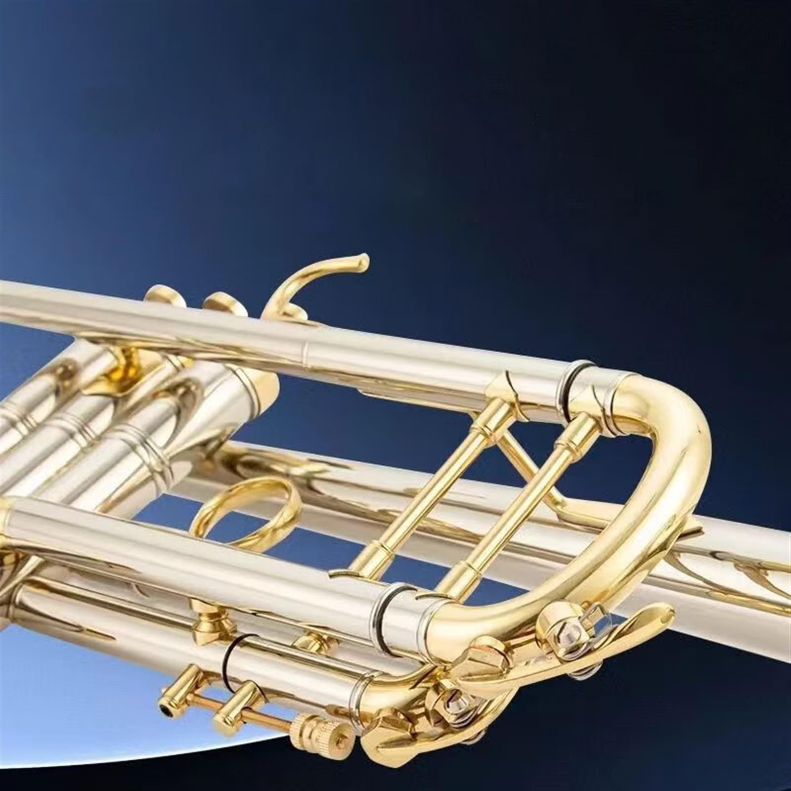 Standard Trompeten Trompete Instrument Weiß Kupfer B Flache Trompete Anfänger Professionelle Sound Reiche