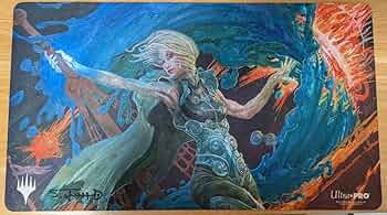MTGプレイマット　Scott M. Fischerセラの天使 MTG セラの天使 プレイマット Scott M. Fischer - メルカリ