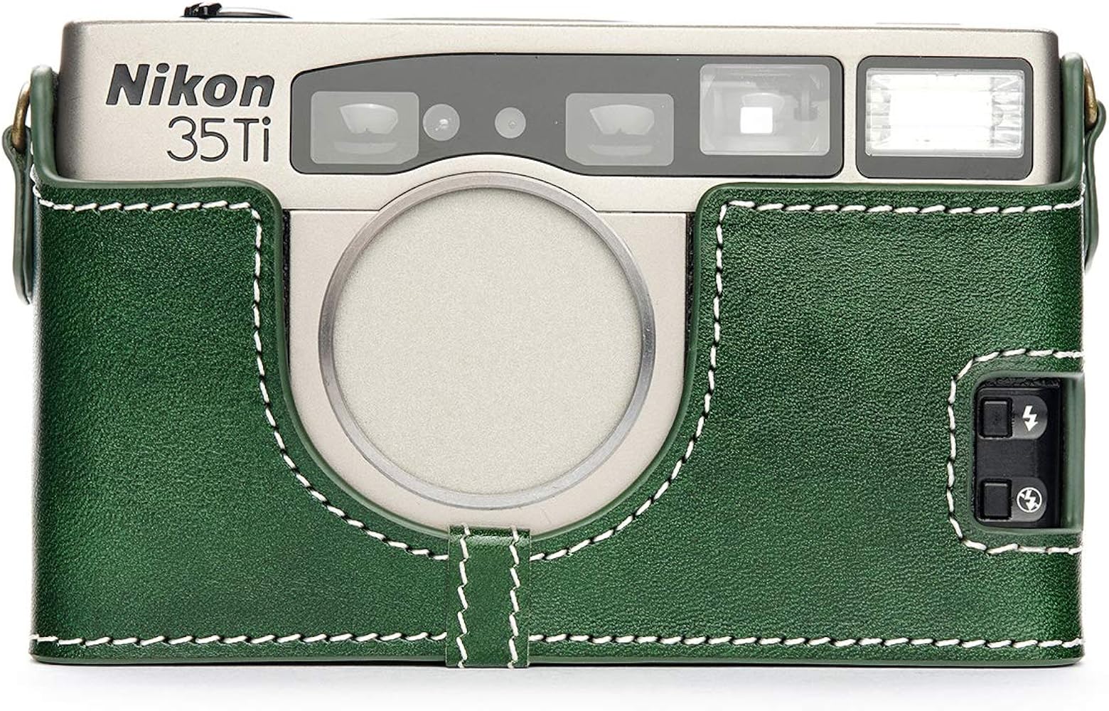 Amazon.co.jp: BolinUS 35Ti 28Ti ケース ハンドメイド 本革 ハーフ