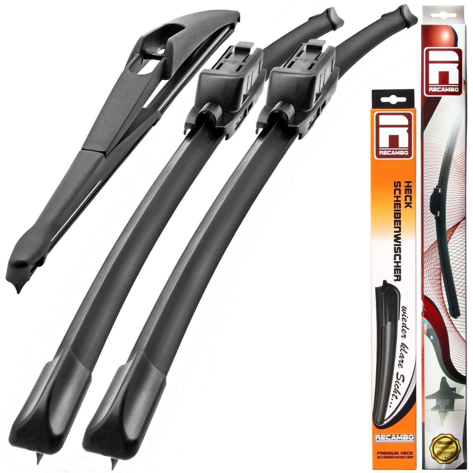 Recambo Tergicristalli Set Da 3 Per Ford B-MAX (08/2012-09/2017) - Anteriore 650+750mm E Posteriore 300mm