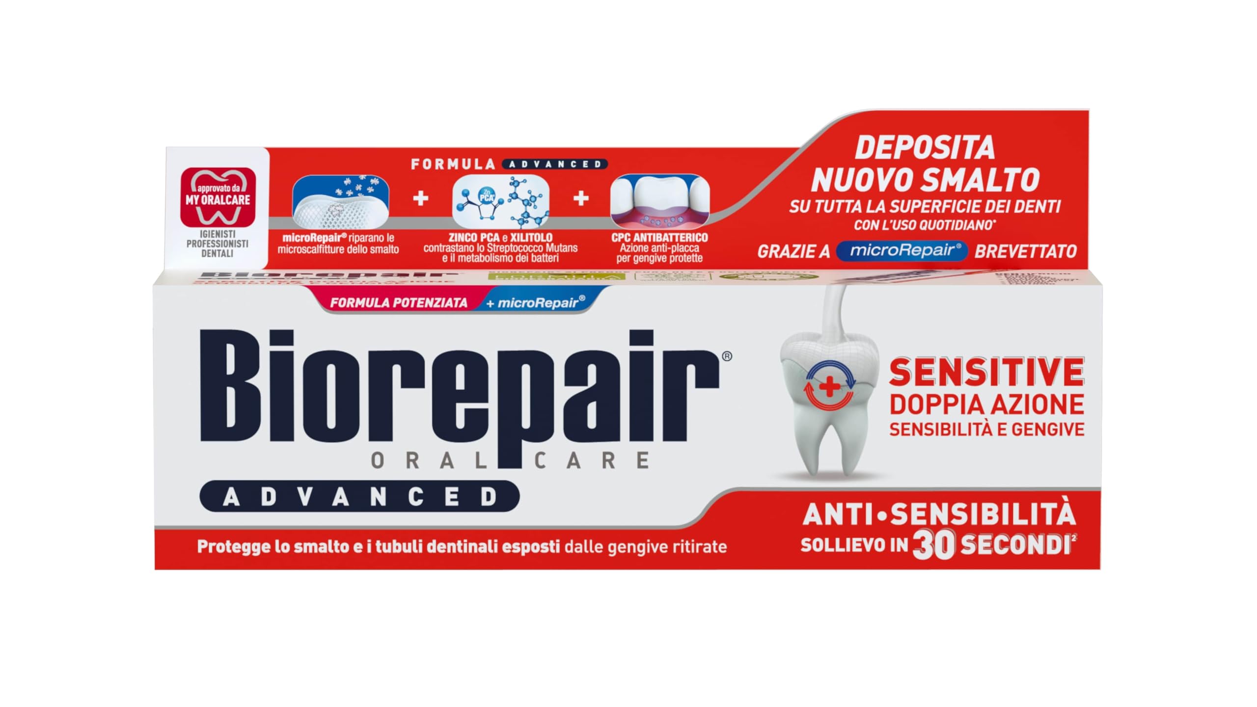 Biorepair ADV Sensibilita new 75ml x12