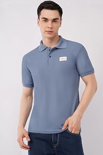 Carver Men's Polo T-Shirt, Short Sleeve, Textured Knit, Collared Neck Price In India