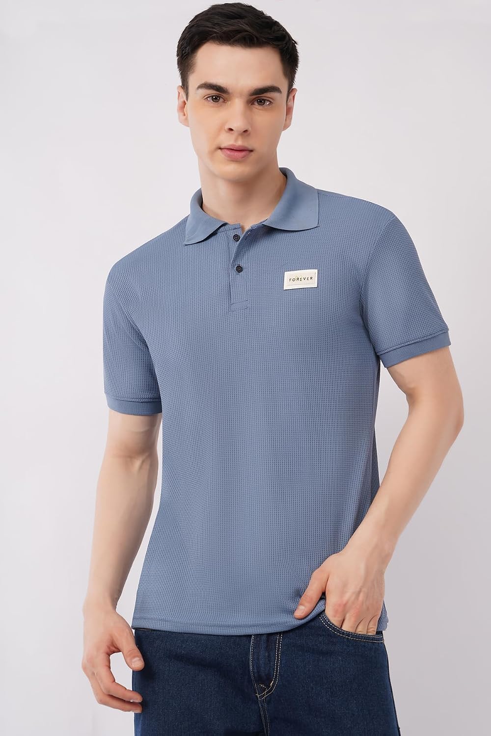 Carver Men's Polo T-Shirt, Short Sleeve, Textured Knit, Collared Neck - Review, Price and Buying Guide