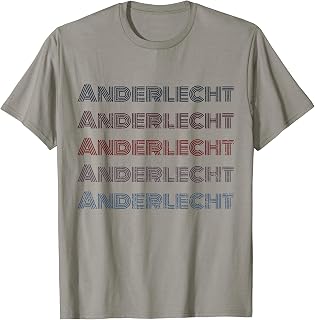 Belgium 70's City Retro Vintage Anderlecht T-Shirt